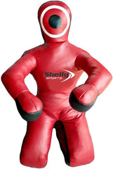 MMA Dummy Boxing Grappling Dummy Punching Bag Brazilian BJJ JIU Jitsu Sitting Position Dummy Wrestling Martial Arts Judo Karate Training Dummy – Syn Leather - UNFILLED
