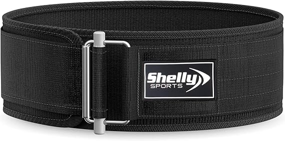 Shelly Weight Lifting Belt for Back Support Premium Self Locking Weightlifting belt of Men and Women