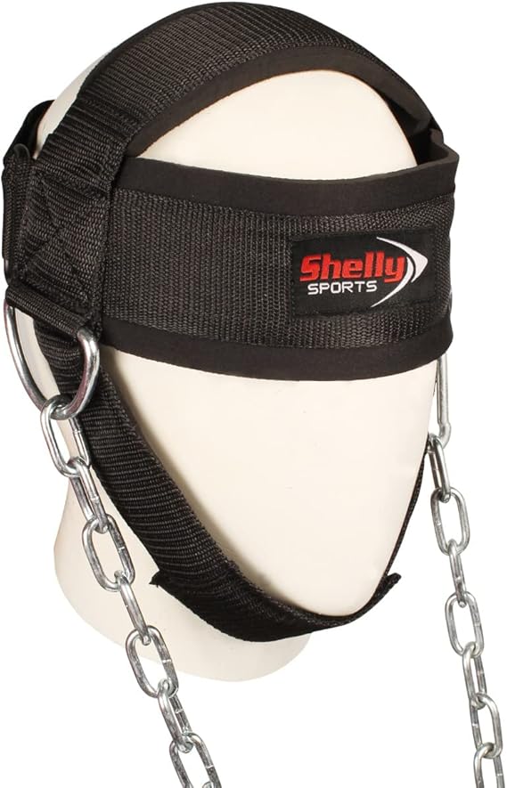 SHELLY Neck Harness for Weight Training Premium Neck Workout Builder Neck Exerciser