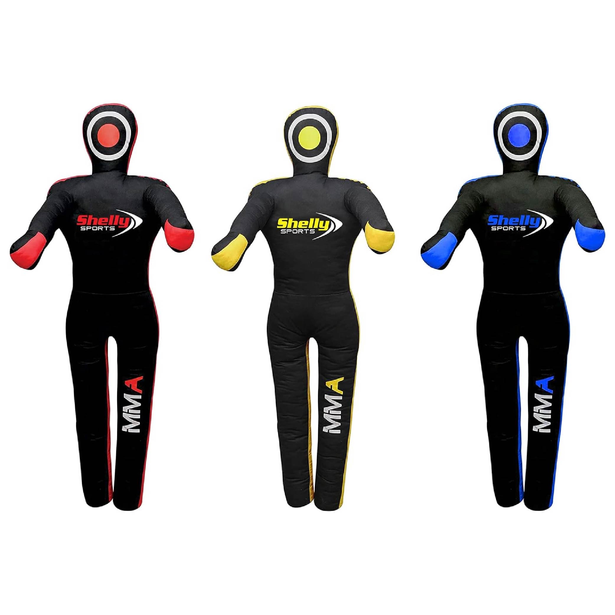 Shelly MMA Dummy Judo Grappling Punching Bag BJJ JIU Jitsu Dummy Wrestling Boxing Karate Training Dummies – Canvas – UNFILLED